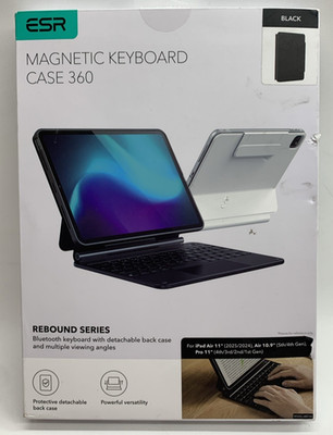 ESR Magnetic Keyboard Case 360 Rebound Series For iPad Air 11 Air
