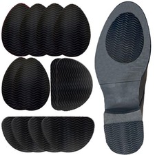 Non-Slip Shoe Pads,Adhesive Grips, Sole 3.6  2.5  0.04  , Black