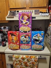 Kelloggs Toy Story 5 Cereal Boxes Lot of 4 New Sealed Special Edition Buzz Woody