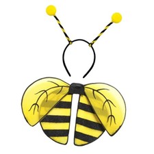 Bee Costume Photo Prop Dress Wing for Role Play Children's Day Birthday