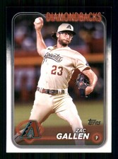 2024 Topps #110 Zac Gallen Arizona Diamondbacks 63495