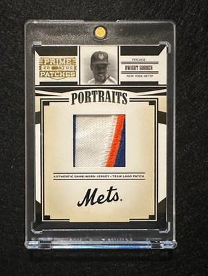 2005 Donruss Prime Patches Portraits Dwight Gooden Baseball Card 76/81
