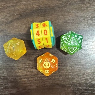 MTG Final Fantasy Chocobo Bundle Special Click Wheel Life Counter Bonus D20s