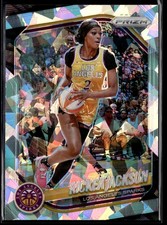 2025 Panini Prizm WNBA #118 Rickea Jackson Ice Prizms