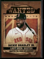 2021 Topps Big League #WT-9 Jackie Bradley Jr. Wanted