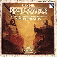 Dixit Dominus - Nisi Dominus - Salve Regina von Auger... | CD | Zustand sehr gut