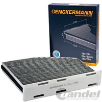 Denckermann AKTIVKOHLE-INNENRAUMFILTER Passend FüR Audi A3 Q3 TT Seat Alhambra A