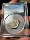 1915-D PCGS MS62 Buffalo Nickel Better Date Lightly Toned