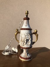 Lampada Da Tavolo Capodimonte Con Manici