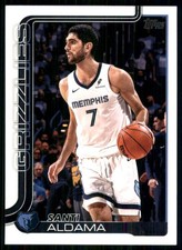 2025-26 Topps #187 Santi Aldama Memphis Grizzlies 53351