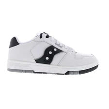 Saucony Sonic Low S70749-2 Mens White Synthetic Lifestyle Sneakers Shoes 11