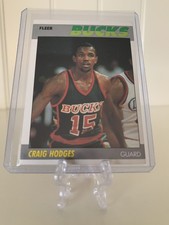 1987-88 Fleer - Craig Hodges #52 - Milwaukee Bucks