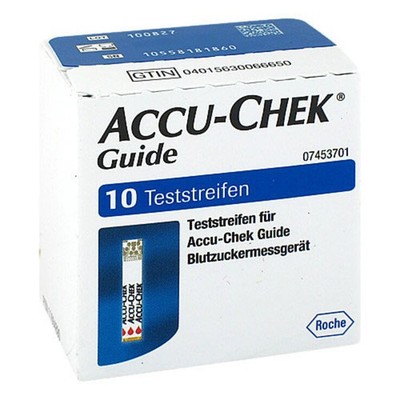 ACCU-CHEK  Guide Teststreifen · 1X10 St · PZN 11664890