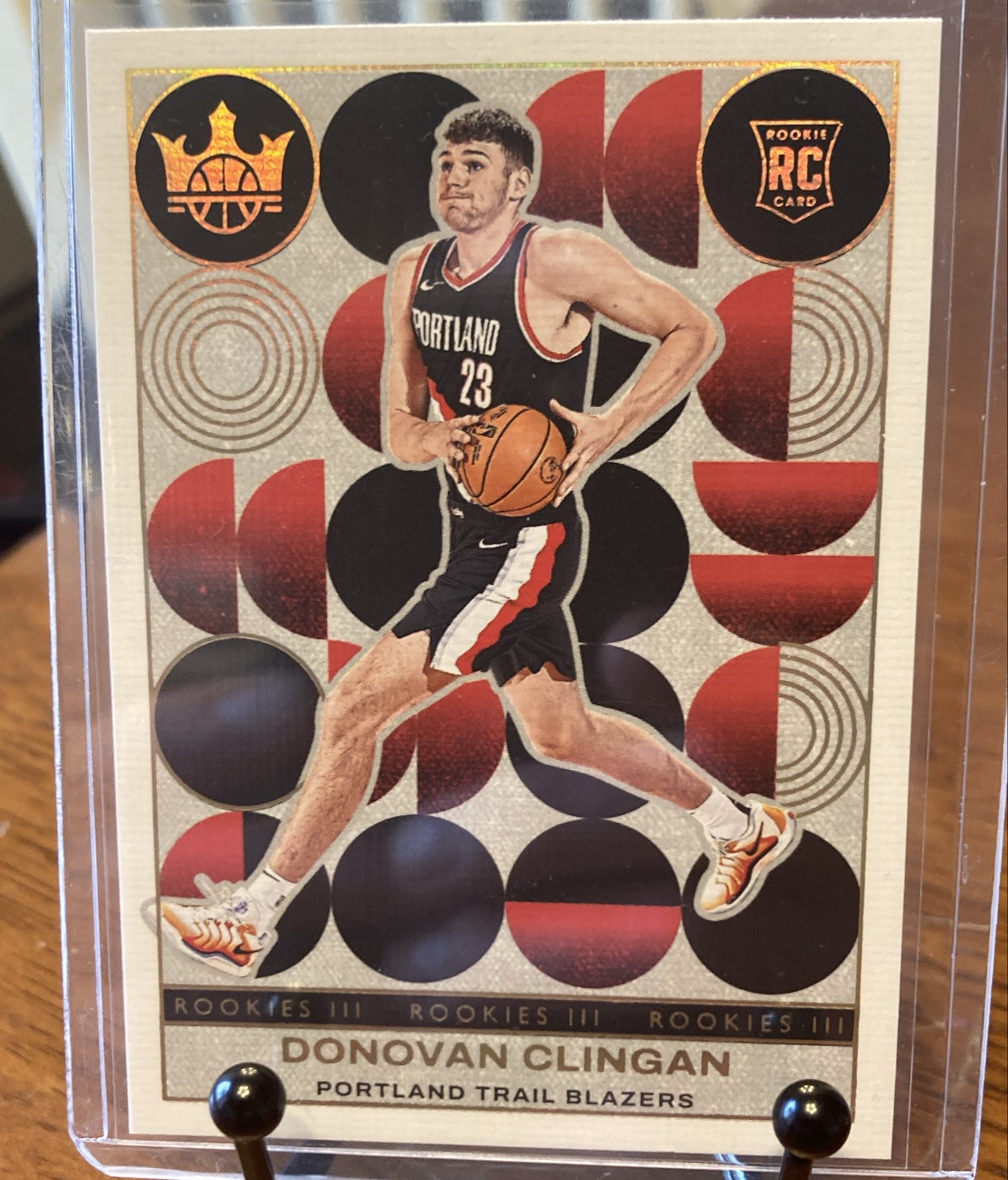 2024-25 Panini Court Kings - Rookies III Donovan Clingan #181 (RC)
