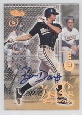 1996 Classic Visions Signings Auto Gold Foil Ben Davis Auto 0c2