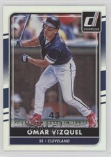 2016 Panini Donruss Stat Line Season 37/43 Omar Vizquel #191 9bp