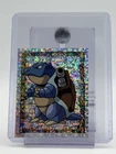 BLASTOISE 1999 MERLIN POKEMON STICKER #S4 PRISM HOLOGRAPHIC SPARKLE Q6233