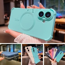 For iPhone 17 Pro Max/17 Air/17 Shockproof TPU Mag Safe Magnetic Case Lens Film