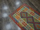 Authentic Afghan Chobi Vegetable Kilim Rug Tribal Geometric Desig Rug 2.8x4.3 Ft — photo 8