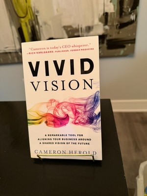 Vivid Vision Cameron Herold Paperback Business Leadership Book 2020