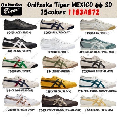 Onitsuka Tiger MEXICO 66 SD Unisex Shoes 15colors 1183A872 Unisex Size