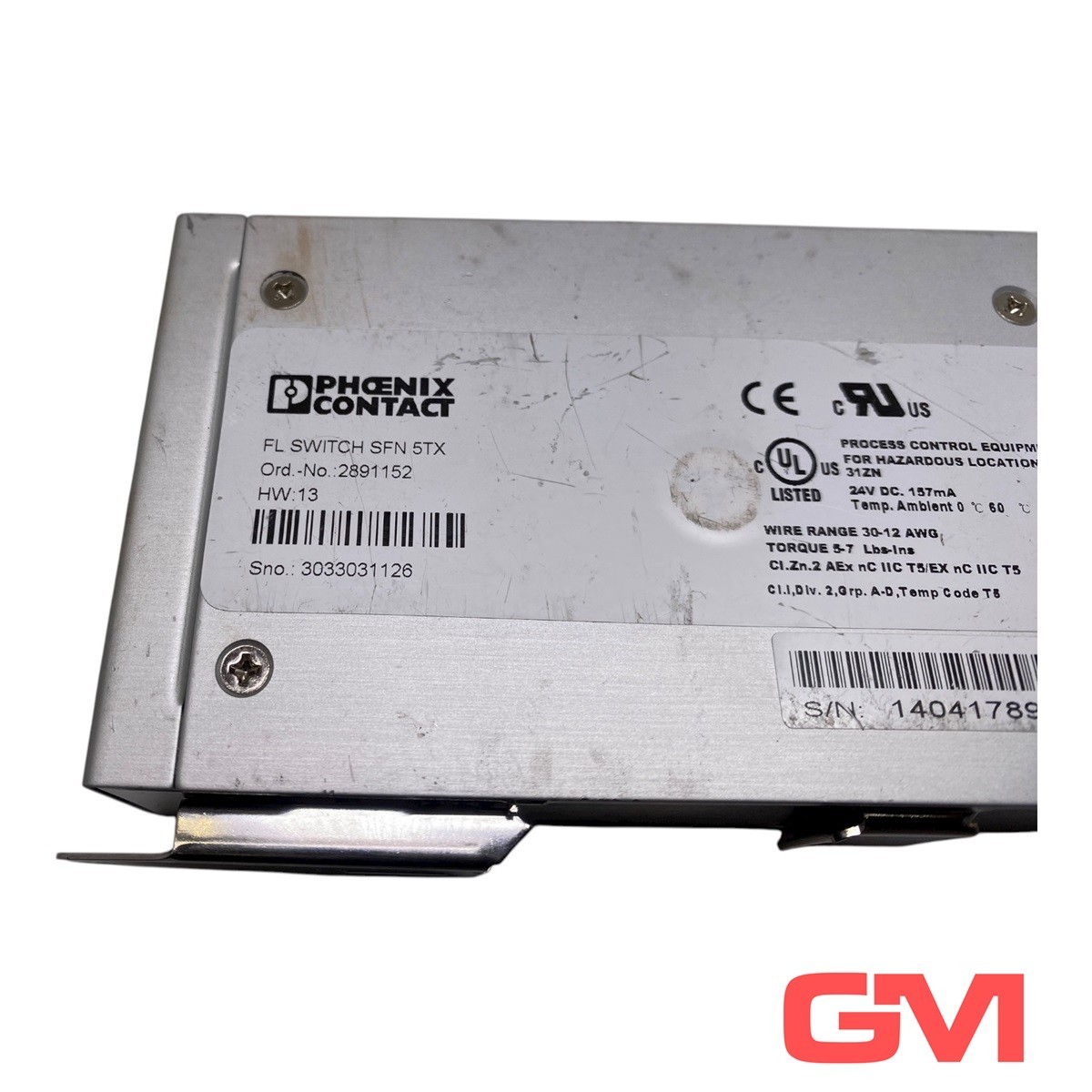 Phoenix Contact Industrial Ethernet Switch FL SWITCH SFN 5TX 2891152