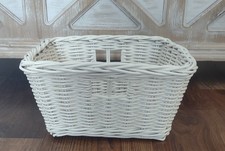 Pottery Barn Kids Sabrina Basket Medium Tapered, White  NEW