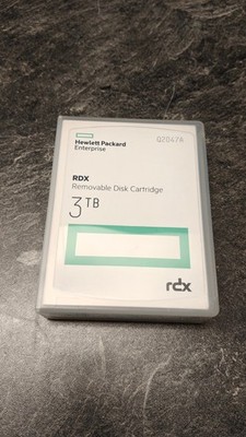 HP Removable Disk Cartridge RDX 3TB Overland Tandberg