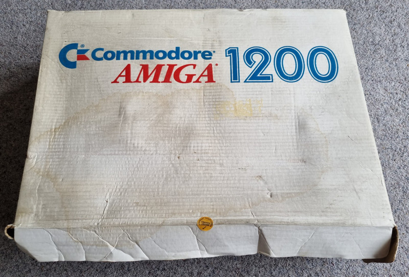 Boxed Commodore Amiga 1200 Vintage Computer with 8mb Ram Upgrade See Description