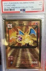 Pokémon Charizard Celebrations Metal Promo Holo 004/102  PSA 7 Eng