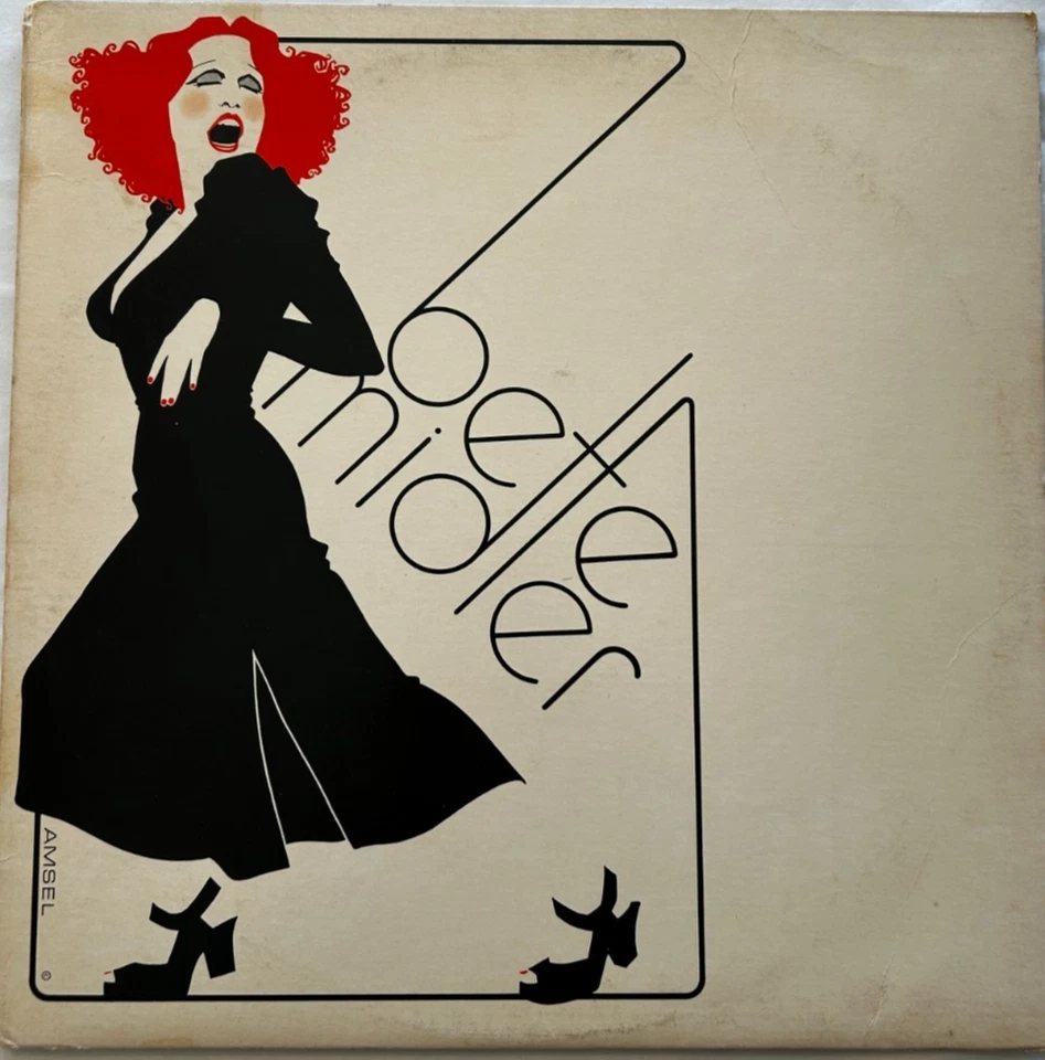 Бетт Мидлер - одноименный - оригинальный 1973 Atlantic SD 7270 LP + плакат 20 «x 30» EX - Изображение 4 из 4