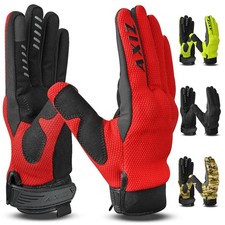 Motorcycle Gloves for Men Women, Protected Touchscreen Motorbike Driving Ri...