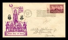 US COVER ARMY HEROES SHERMAN GRANT SHERIDAN FDC SCOTT 787 DYER CACHET