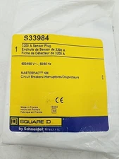 Square D S33984 3200 Amp Sensor Plug Masterpact NW 33984 3200A 600V New