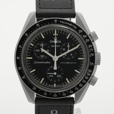 Omega Omega x swatch Speedmaster missions Toe The Moon SO33M100 CE CE x nylon QZ black