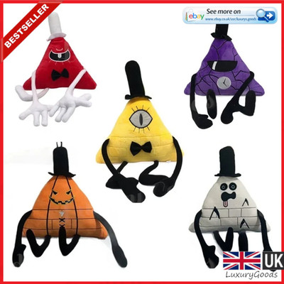  28cm Gravity Falls Bill Cipher Plüschtier Stofftier Plüsch Cartoon Spielzeug Puppe Watscheln!