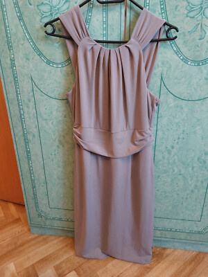 Kleid APART EtuiKleid Damen Sommerkleid Partykleid Beige Gr 36