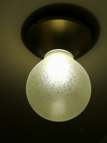 Lampada sospensione lampadario vetro Murano acciaio STILUX MILANO 1970 space age - Picture 10 of 10