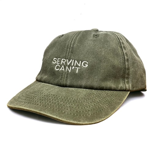 Customisable Your Text Capitalised Wide Font Washed Embroidered Dad Baseball Cap - Picture 16 of 23