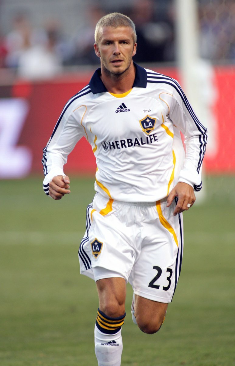 2007-2008 – Rare LA Galaxy Home Jersey – David Beckham Debut
