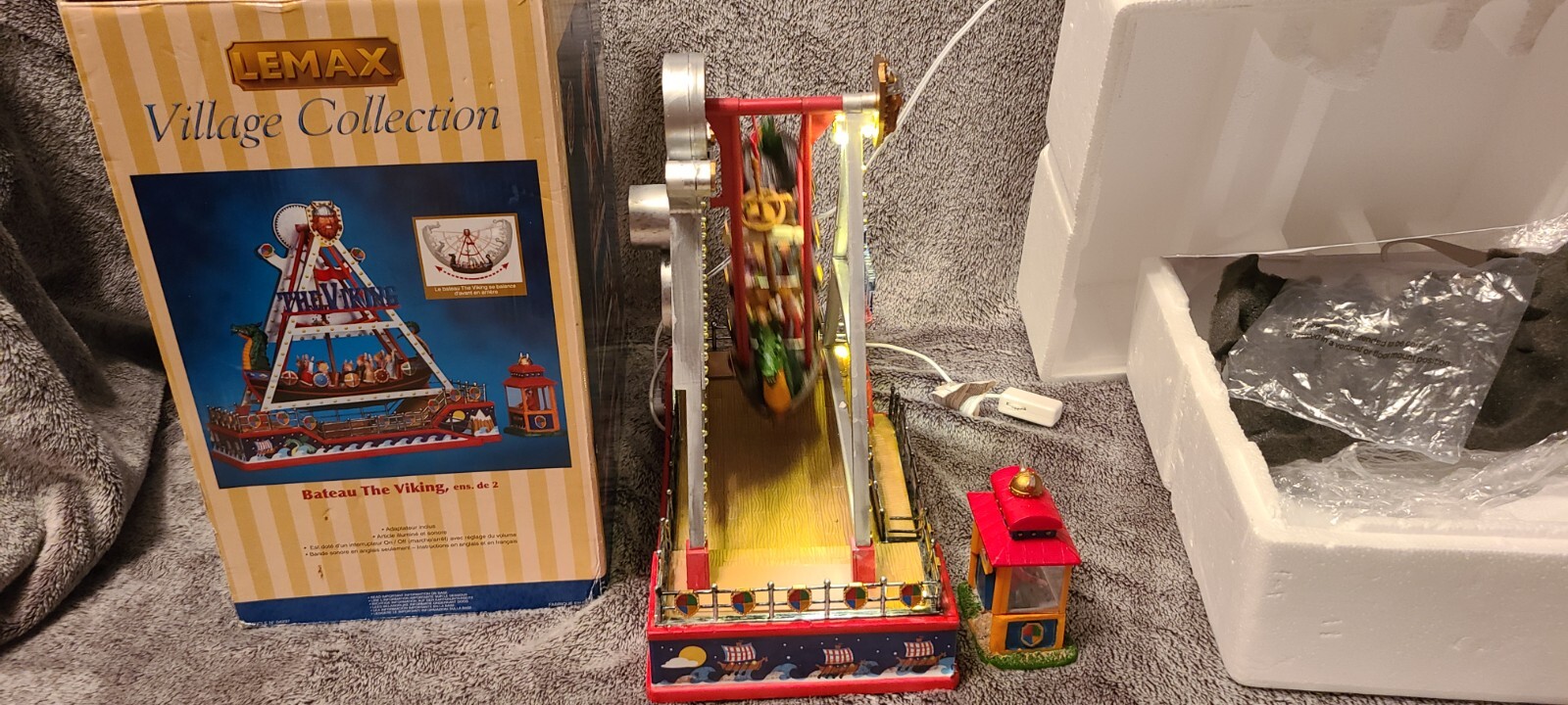 Lemax The Viking Ship Carnival eBay