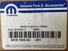 Mopar 05181925AC Hub And Bearing Dodge Charge...