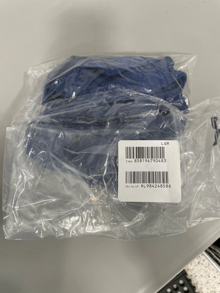 Rhonda Shear Seamless Tank with Lace Inset Womens L Removable Pads Blue Intimate - Imagem 3 de 4