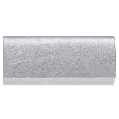 Caspar TA508 Damen Clutch Tasche Abendtasche elegant Metallic Glanz