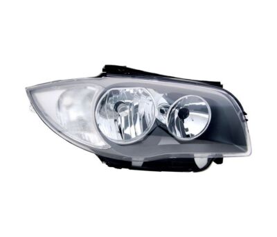 Right Headlight for BMW 1 Series E81 E87 E82 E88 2004 2005- VP798P Black LHD