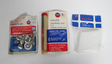 Sewing and Craft Supplies Lot Boye New Old Stock Vintage Button Kit Plastic Mesh