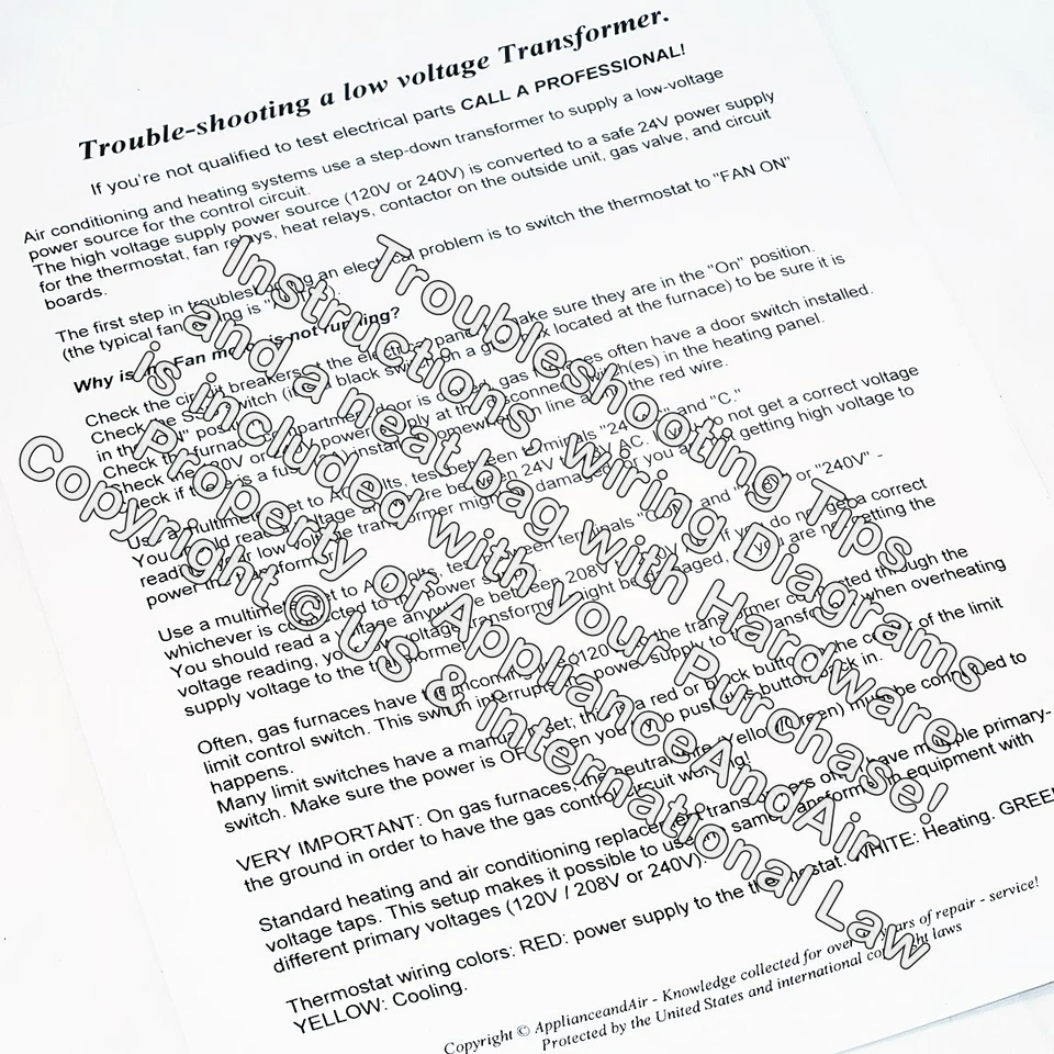 Amana Goodman Janitrol Transformer 115 / 24 Volt B1141605, Ships TODAY! - Image 2 of 4