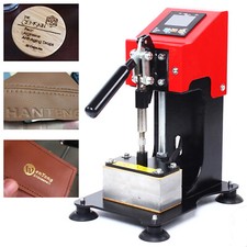 6x12cm Manual Heat Press Machine Dual Heat Plate Upgraded Stamping Printer 900W