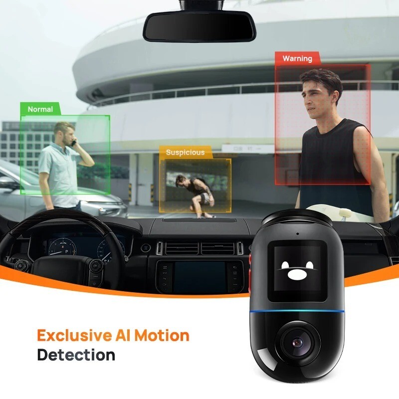 70mai Dash Cam X200 Omni 360° Full View Camera Car DVR Built