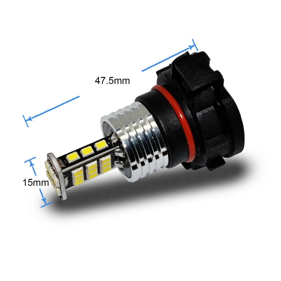 AllaLighting 6000K LED 5202 Fog Driving Light Bulb Lamp Bright White Replacement - Image 4 of 4